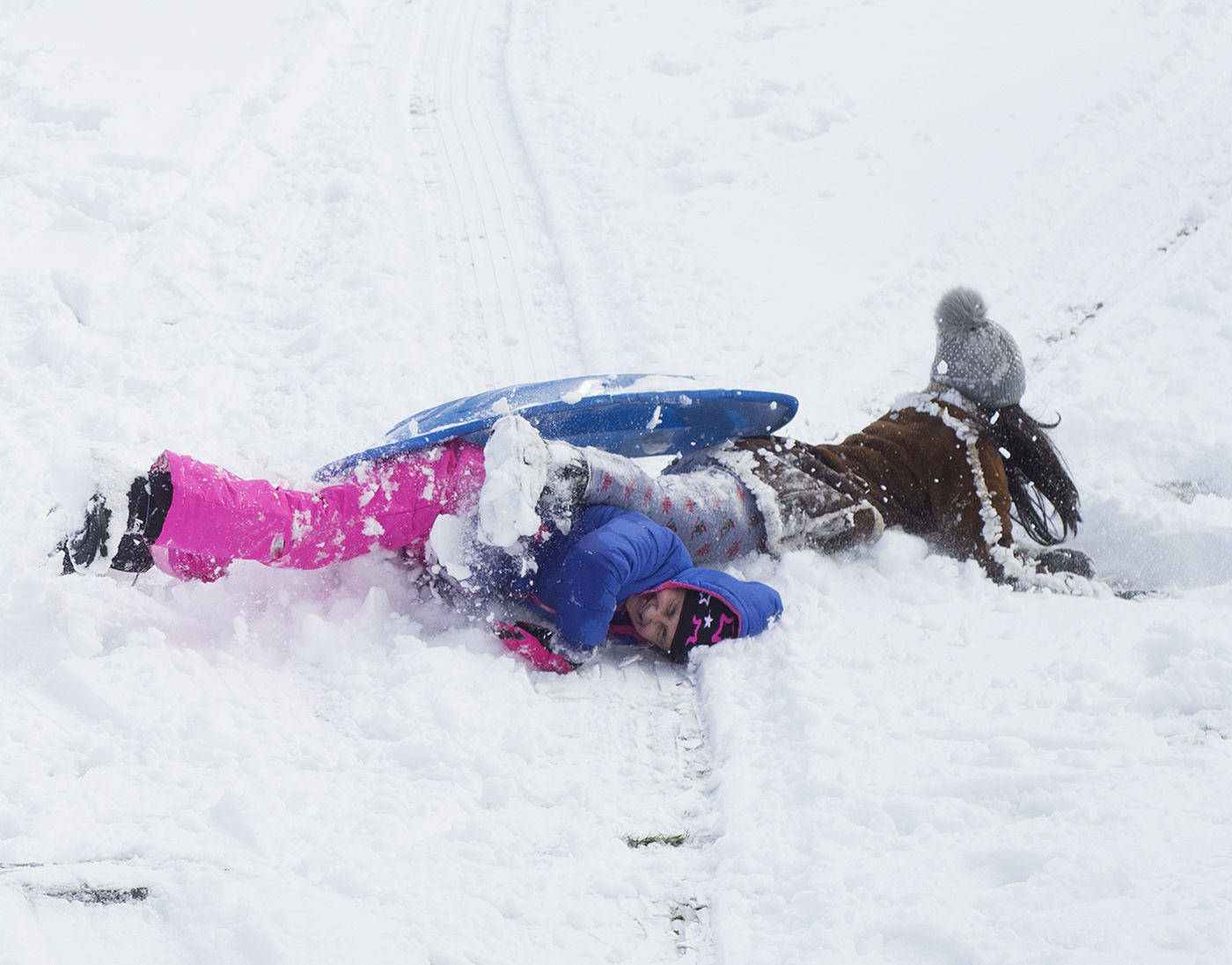 Easter snow, 04.01.2018